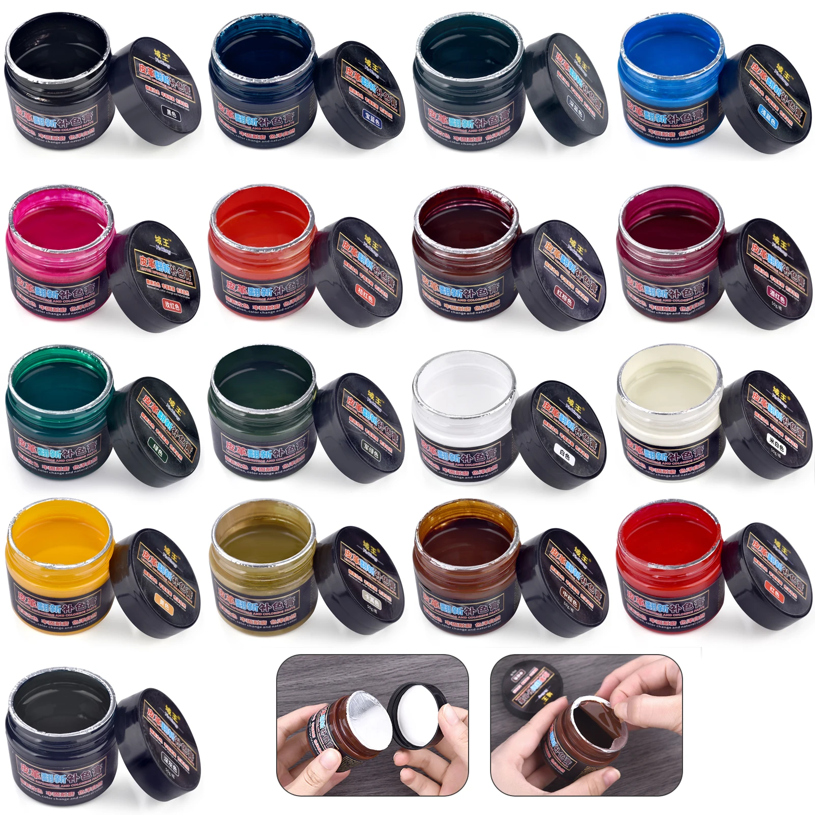 Care For Sneaker - 50g Pigmen Cat Perbaikan Kulit DIY