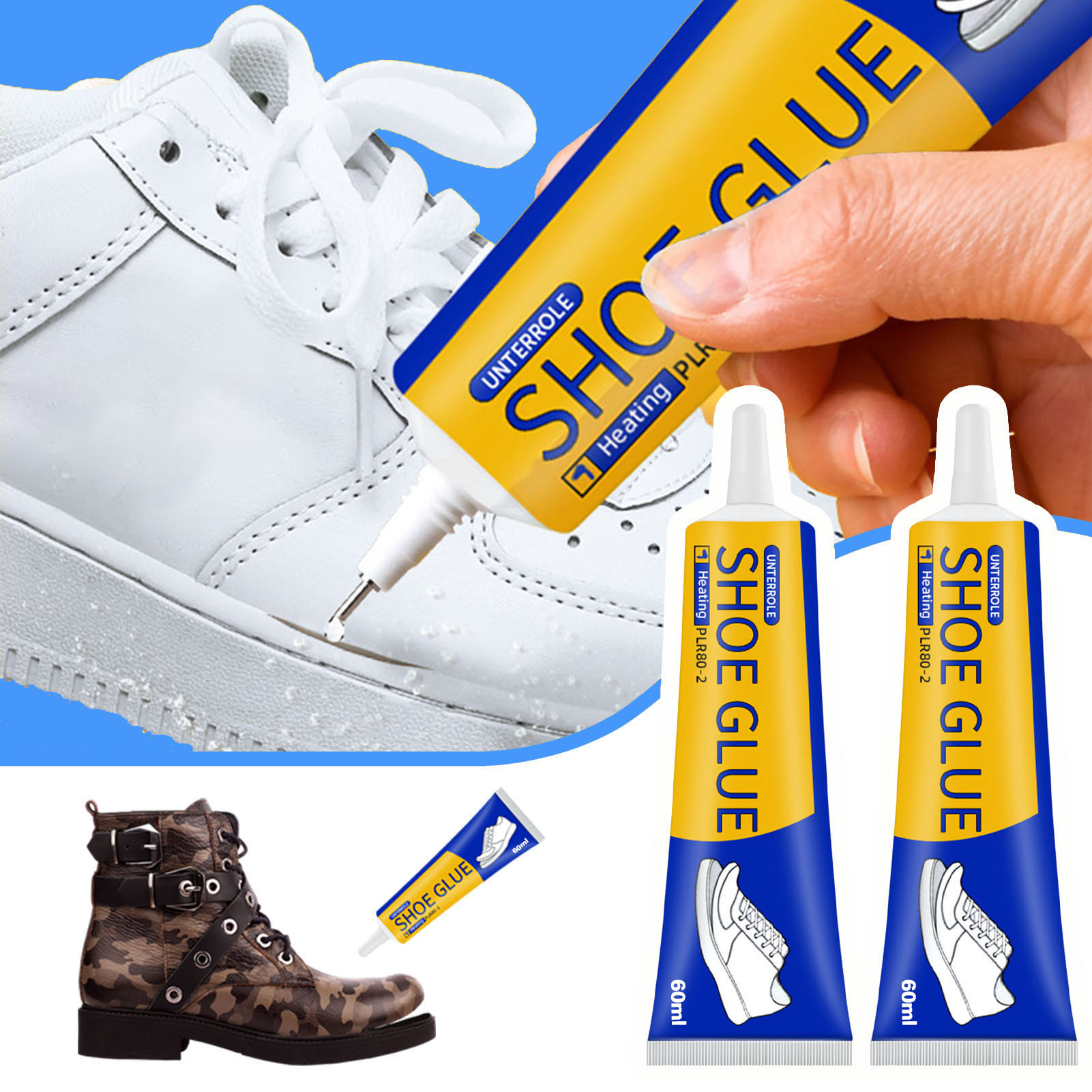 Care For Sneaker - 1/2/3 Buah 60Ml Perekat Sepatu Kuat