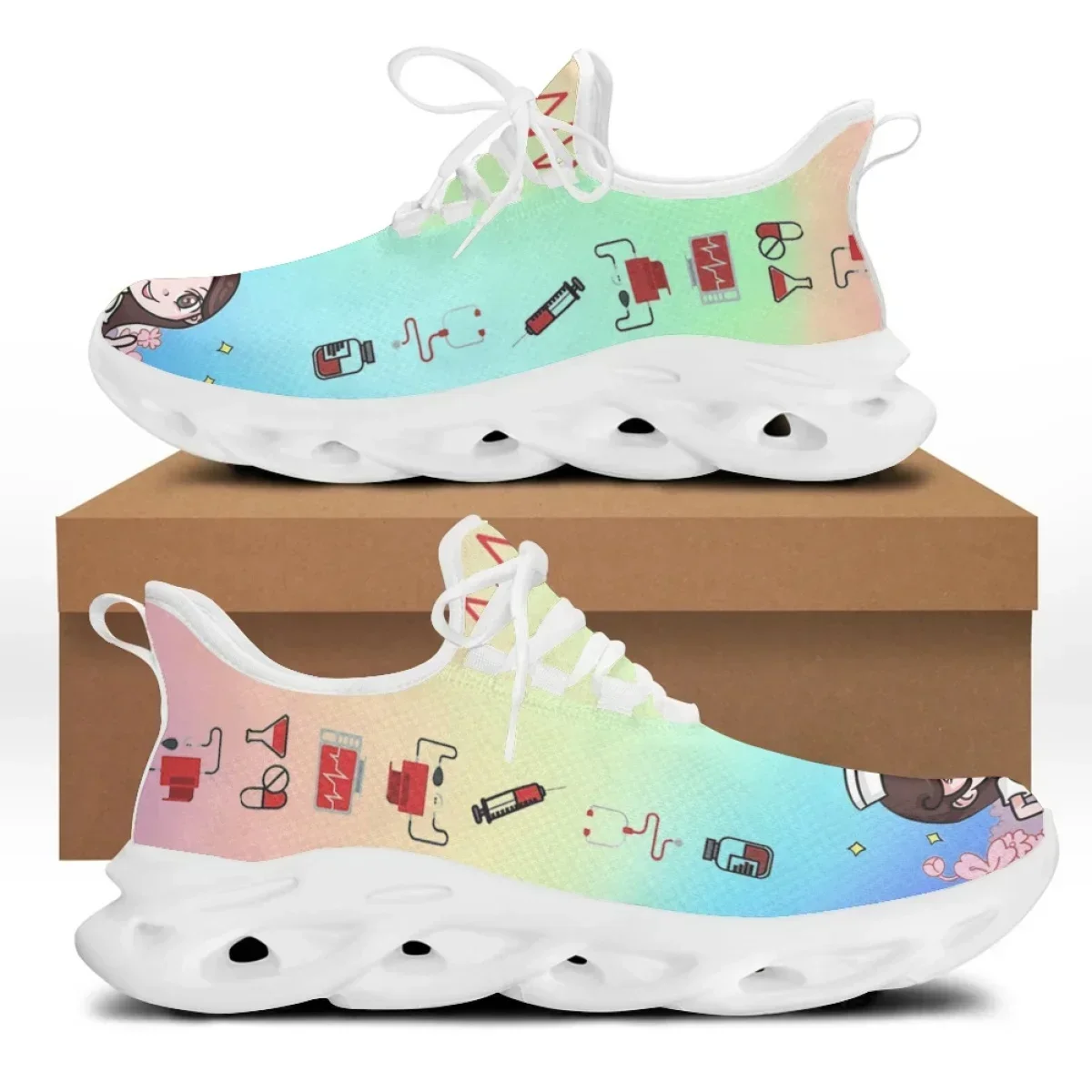 Sepatu Perawat Wanita Desain B - Sneaker Career ulasan dan harga