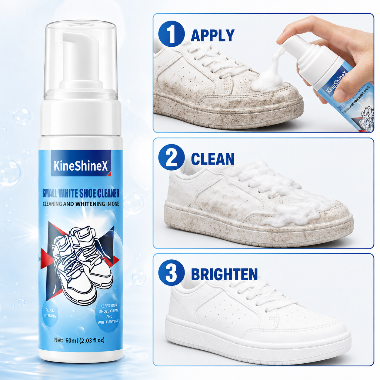 Kit Pembersih Sepatu Gihen, Pe - Care For Sneaker ulasan dan harga